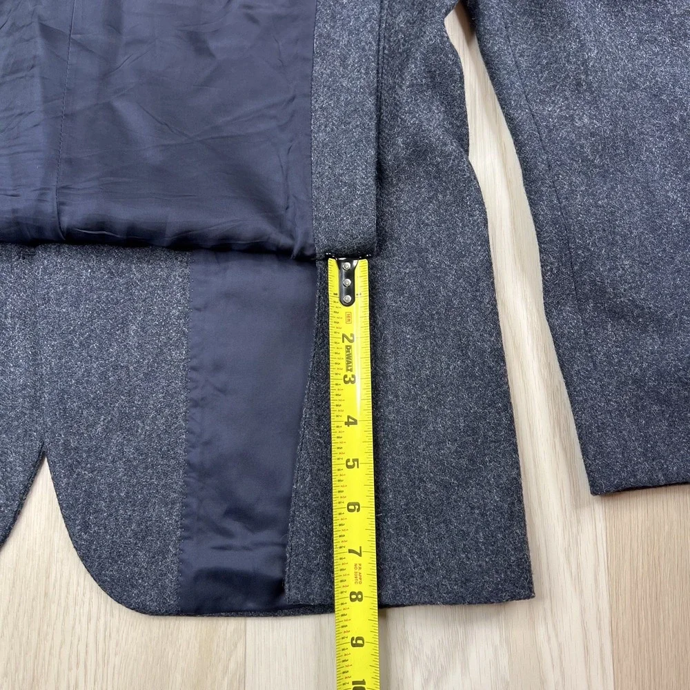J.Crew Ludlow Slim-fit Unstructured Blazer in English Wool-Cotton Size 42L Blue